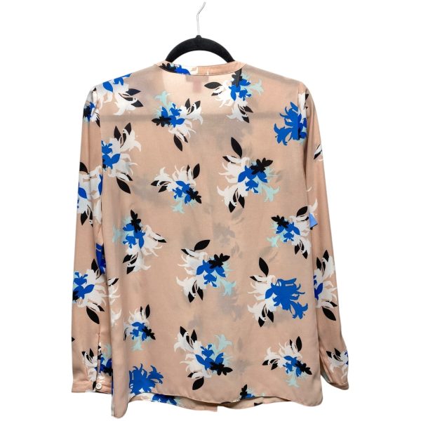 Top Long Sleeve By Vince Camuto In Floral Print, Size: Xs Hot on Sale