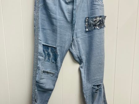 Pants Other By made in italy In Blue & Silver, Size: Osfm For Discount