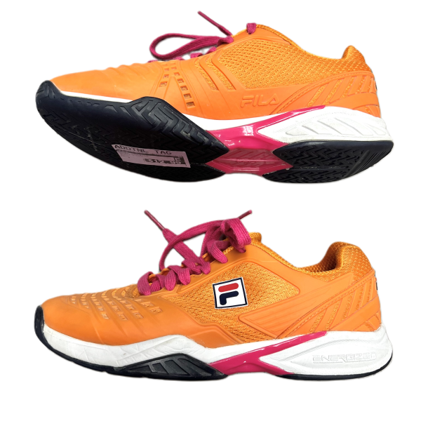 Shoes Athletic By Fila In Orange & Pink, Size: 8.5 For Cheap