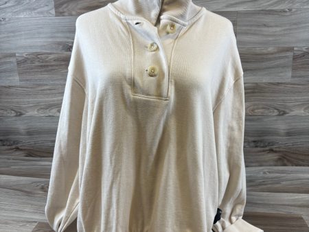 Top Long Sleeve By Sonoma In Cream, Size: L Supply