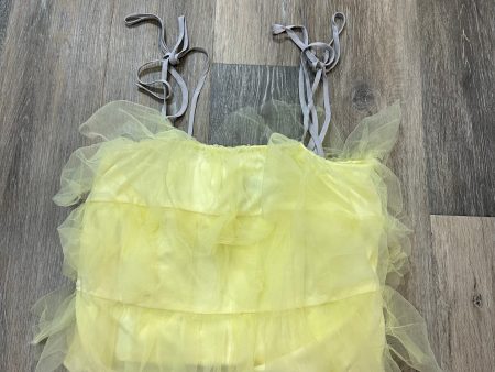 Tank Top By Sunday In Brooklyn In Yellow, Size: S Cheap