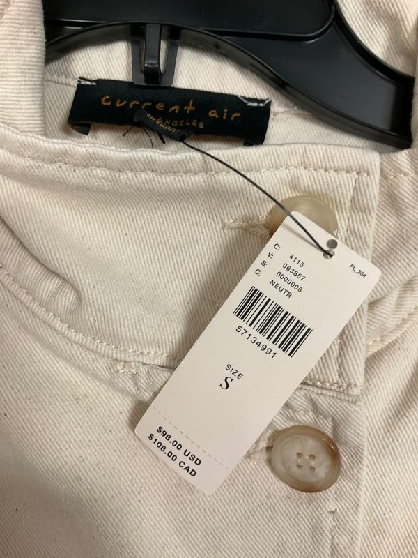 Jacket Denim By Anthropologie In Cream, Size: S Hot on Sale