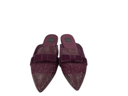 Shoes Flats By White House Black Market In Purple, Size: 9 Sale