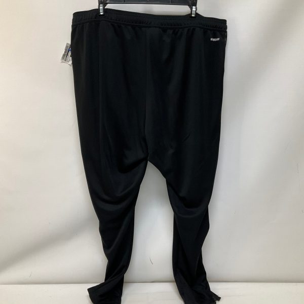 Athletic Pants By Adidas In Black & White, Size: 2x For Discount