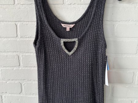 Tank Top By Juicy Couture In Silver, Size: S For Sale