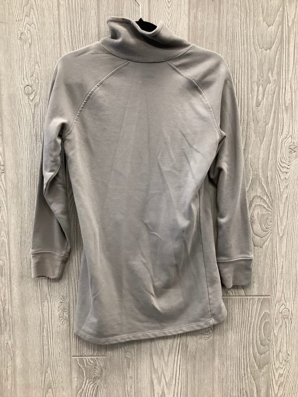 Athletic Sweatshirt Collar By Clothes Mentor In Grey, Size: M on Sale