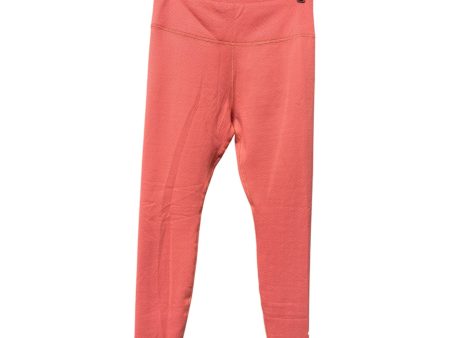 Athletic Leggings By Nike In Orange, Size: M Discount