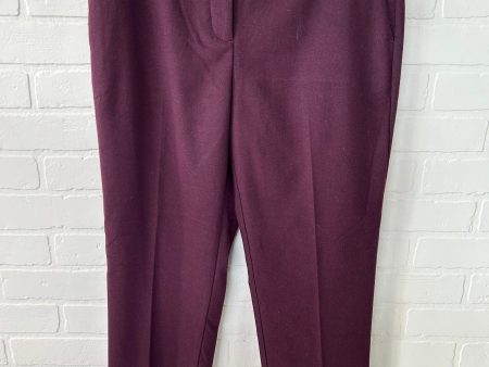 Pants Dress By Ann Taylor In Purple, Size: 8 on Sale