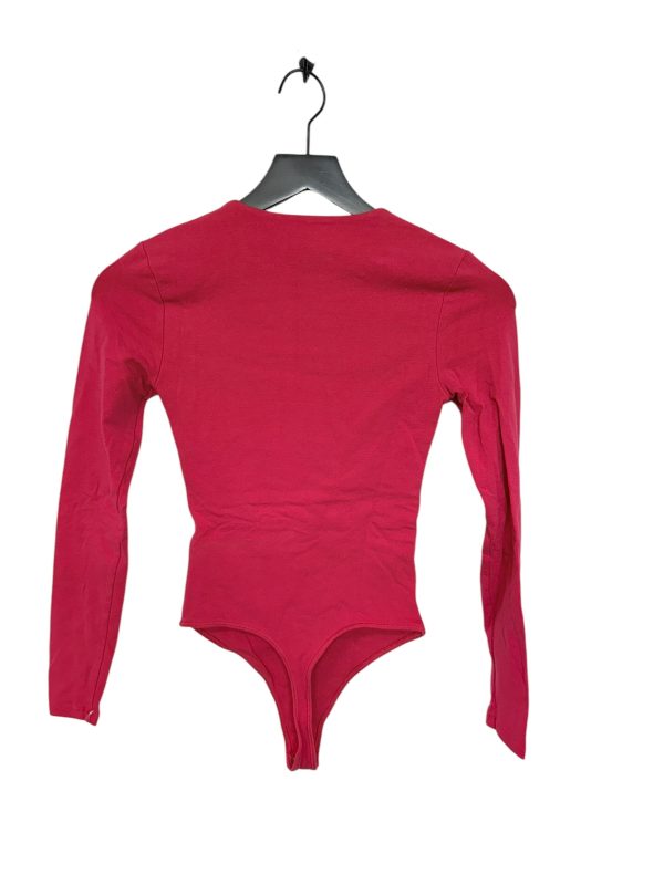 Bodysuit By Abercrombie And Fitch In Pink, Size: Xxs Sale