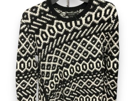 Sweater By Ann Taylor In Black & White, Size: M For Sale