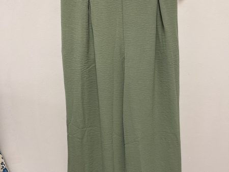 Pants Wide Leg By Clothes Mentor In Green, Size: L Cheap