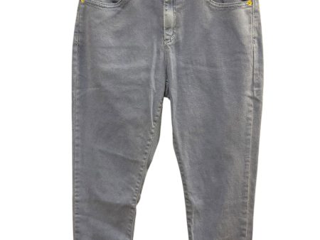 Jeans Cropped By Michael By Michael Kors In Blue, Size: 8 For Discount