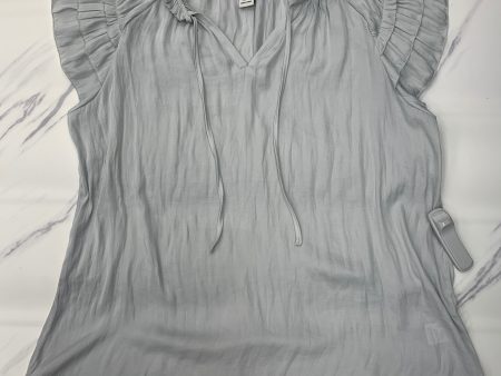 Top Sleeveless By Rachel Zoe In Grey, Size: L For Cheap