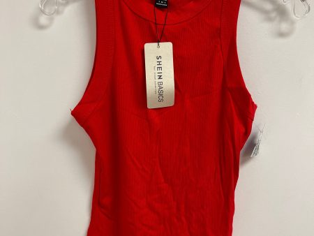 Top Sleeveless By Shein In Red, Size: S Online now