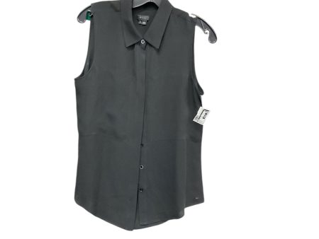 Top Sleeveless By Theory In Black, Size: L For Discount