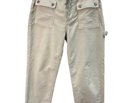 Pants Corduroy By Free People In Grey, Size: 4 Online now