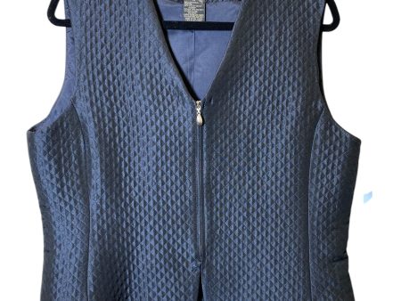 Vest Other By Liz Claiborne In Navy, Size: L For Sale