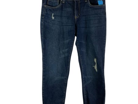 Jeans Boyfriend By Sonoma In Blue Denim, Size: 10 Fashion