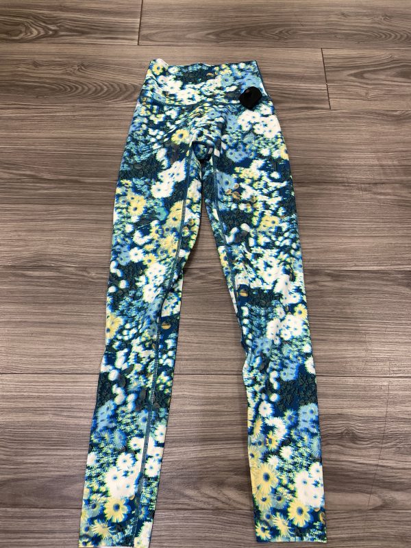 Athletic Leggings By Aerie In Floral Print, Size: Xs For Discount