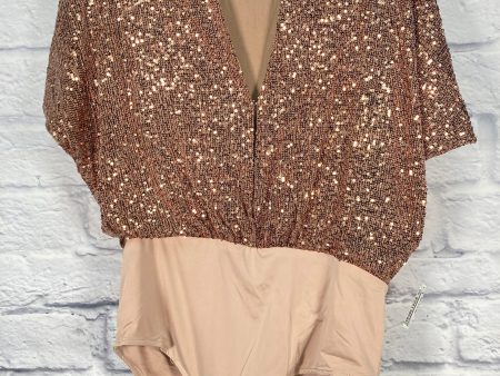 Bodysuit By Vici In Brown, Size: Xl Online now