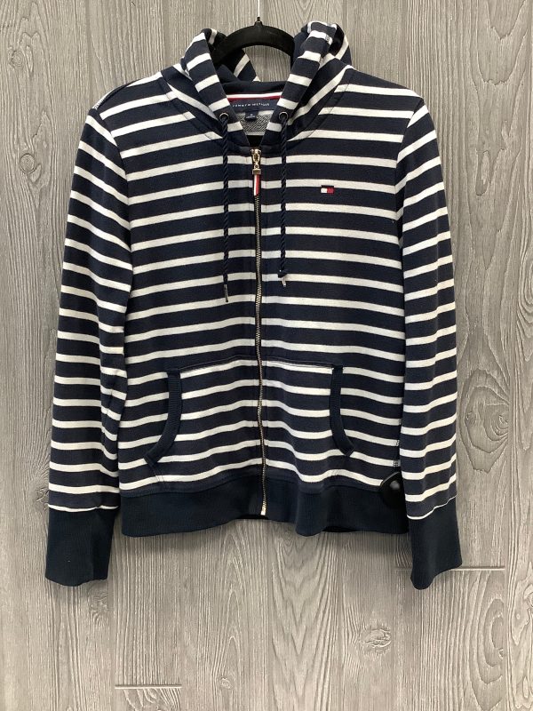 Top Long Sleeve By Tommy Hilfiger In Striped Pattern, Size: M Sale