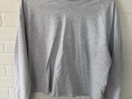 Top Long Sleeve Basic By Cos In Grey, Size: M Hot on Sale