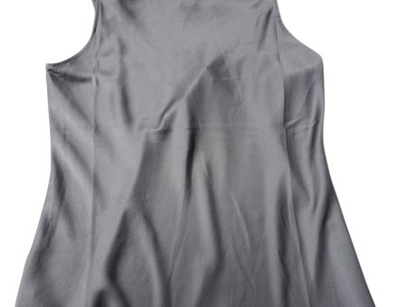 Top Sleeveless By Ann Taylor In Grey, Size: M For Discount