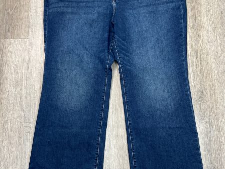 Jeans Boot Cut By Lane Bryant In Blue Denim, Size: 28 For Discount