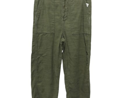 Pants Cargo & Utility By The Great. In Green, Size: 10 Online Sale