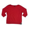 Sweater By Ann Taylor In Red, Size: Xl Online now