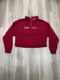 Sweatshirt Collar By Nike Apparel In Maroon, Size: M Cheap