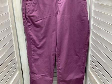 Pants Chinos & Khakis By Eddie Bauer In Purple, Size: 2 Sale