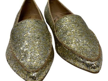 Shoes Flats By Torrid In Gold, Size:8 For Sale