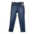 Jeans Skinny By Draper James Rsvp In Blue Denim, Size: 14 Hot on Sale