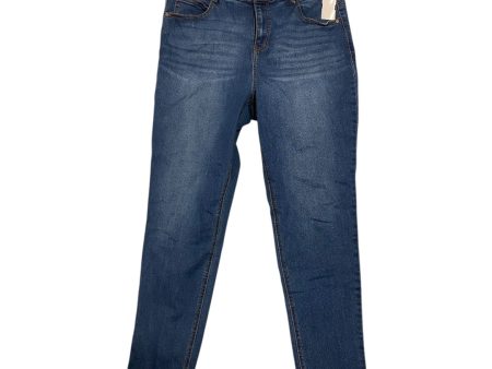 Jeans Skinny By Draper James Rsvp In Blue Denim, Size: 14 Hot on Sale