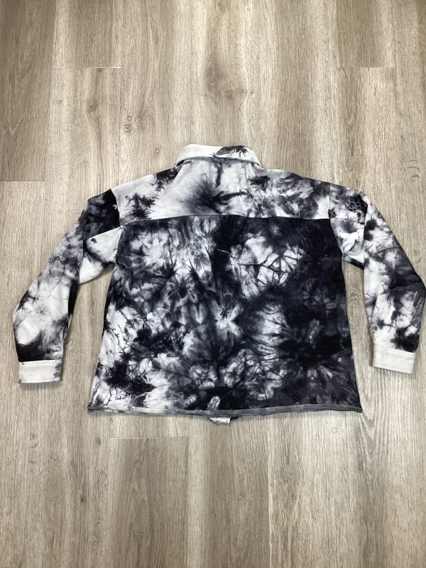 Jacket Shirt By Entro In Tie Dye Print, Size: S Fashion