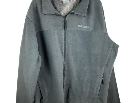 Jacket Fleece By Columbia In Grey, Size: Xxl Fashion