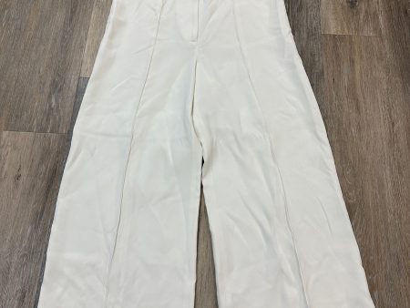 Pants Designer By Lafayette 148 In White, Size: 12 For Sale