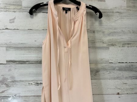 Top Sleeveless By Theory In Peach, Size: S Hot on Sale