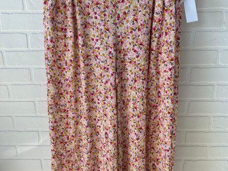 Pants Wide Leg By Torrid In Pink & Yellow, Size: 12 Online