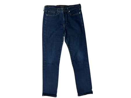 Jeans Straight By Banana Republic In Blue Denim, Size: 30 Online now