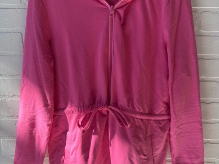 Athletic Jacket By Talbots In Pink, Size: Mp Cheap