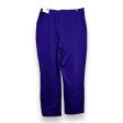 Lounge Set Pants By Quaker Factory In Purple, Size: 1x Online Sale