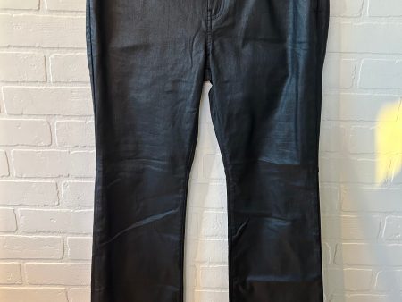 Jeans Boot Cut By Banana Republic In Black, Size: 10p For Cheap