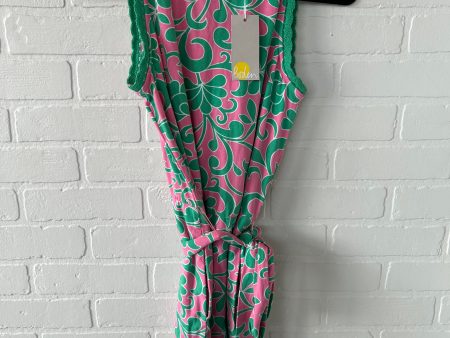 Romper By Boden In Green & Pink, Size: Sp For Sale