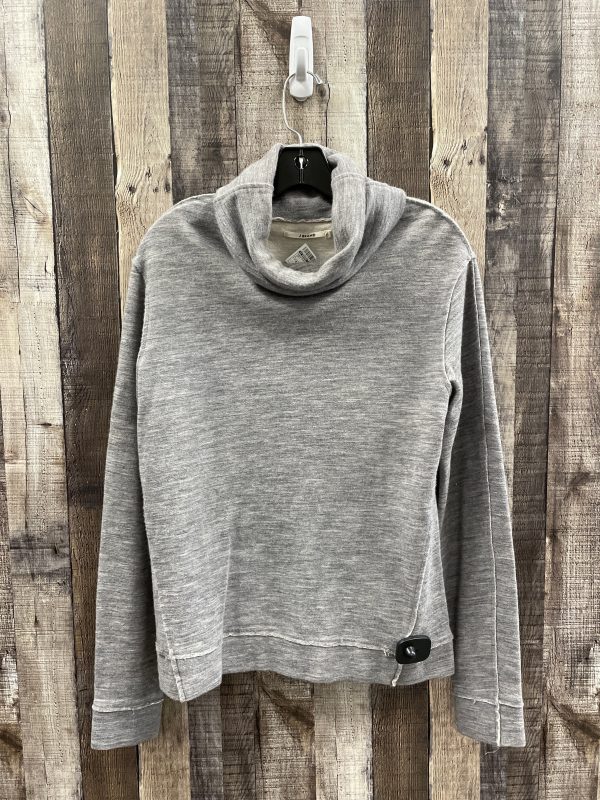 Sweatshirt Collar By J Brand In Grey, Size: M Sale