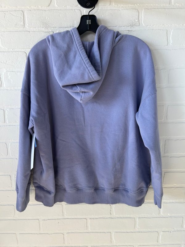 Sweatshirt Hoodie By Green Tea In Purple, Size: Xl Online Sale