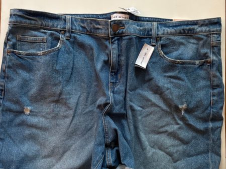 Shorts By Lane Bryant In Blue, Size: 24 on Sale