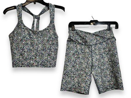 Athletic Shorts 2pc By Sage In Floral Print, Size: M For Sale