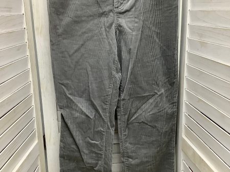 Pants Corduroy By Style And Company In Grey, Size: 6 For Discount